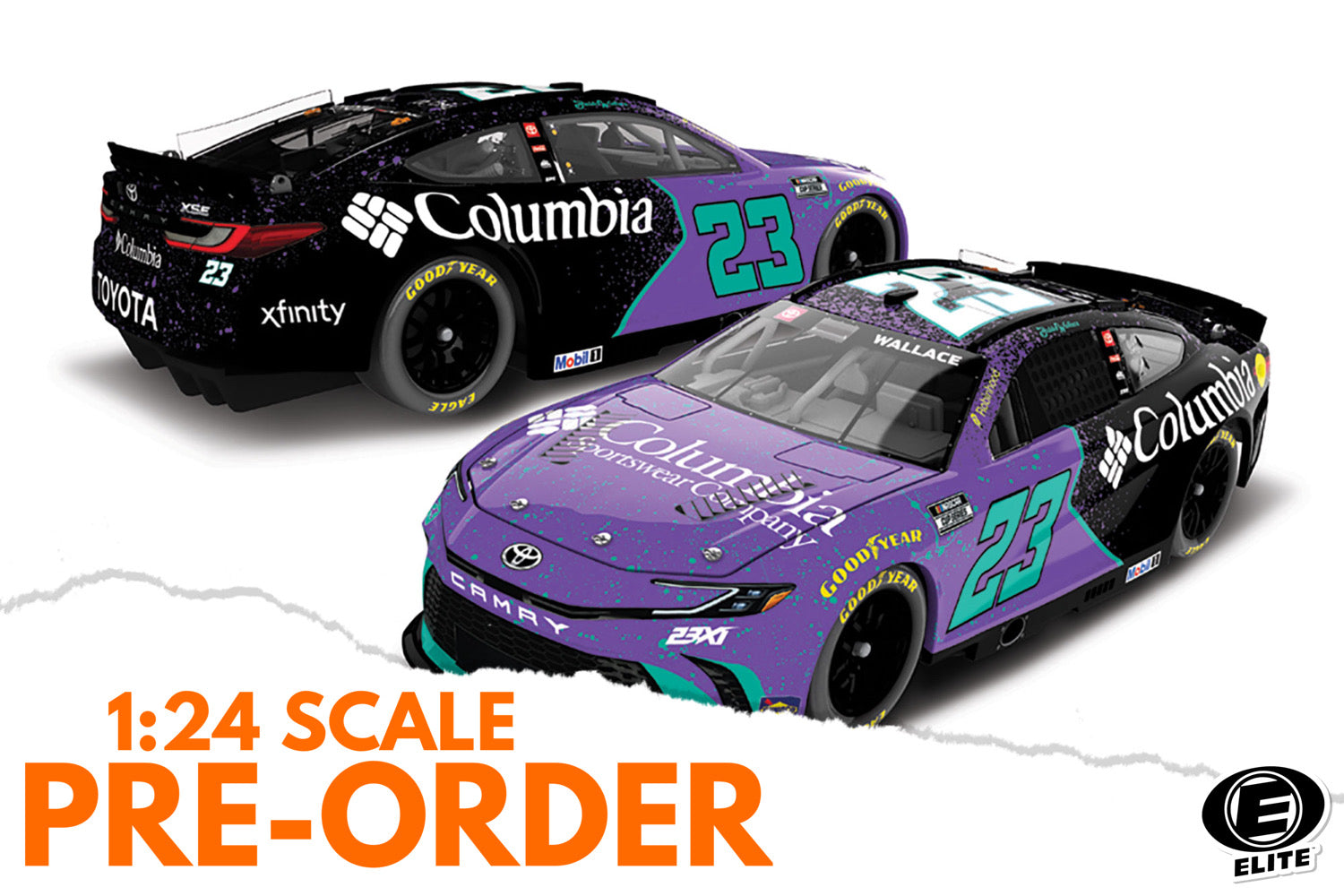 2026 Bubba Wallace 1:24 Columbia ELITE Diecast