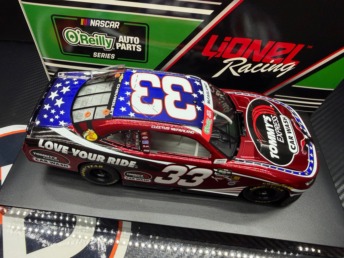 2026 Cleetus McFarland 1:24 Tommy's Express Car Wash COLOR CHROME Diecast