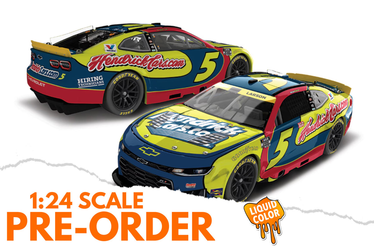 2026 Kyle Larson 1:24 HendrickCars.com Tribute LIQUID COLOR Diecast