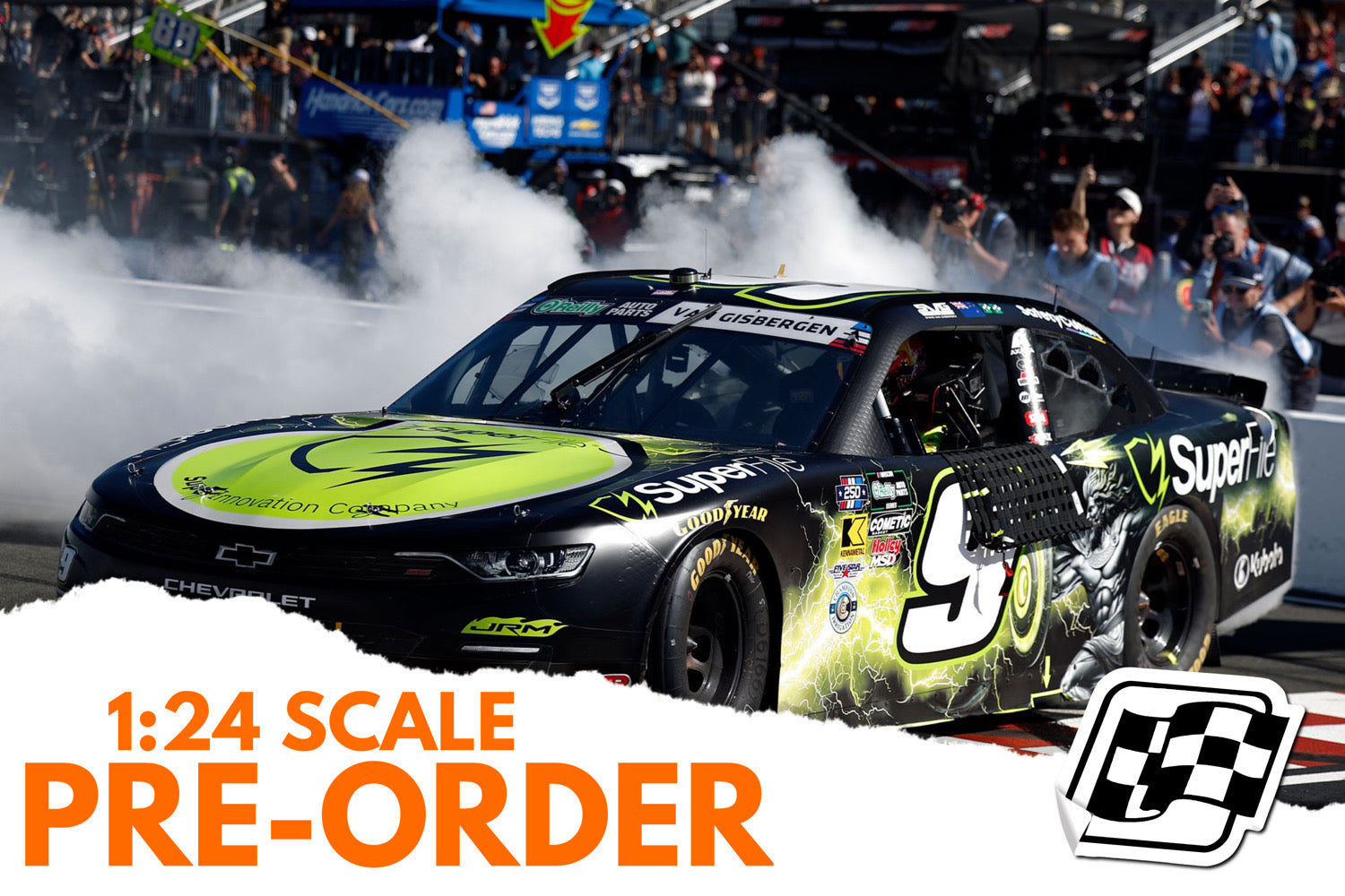 2026 Shane van Gisbergen 1:24 SuperFile Sonoma Race Win NASCAR Diecast