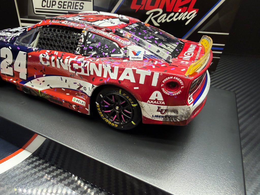 2025 William Byron 1:24 Cincinnati Martinsville Race Win COLOR CHROME Diecast