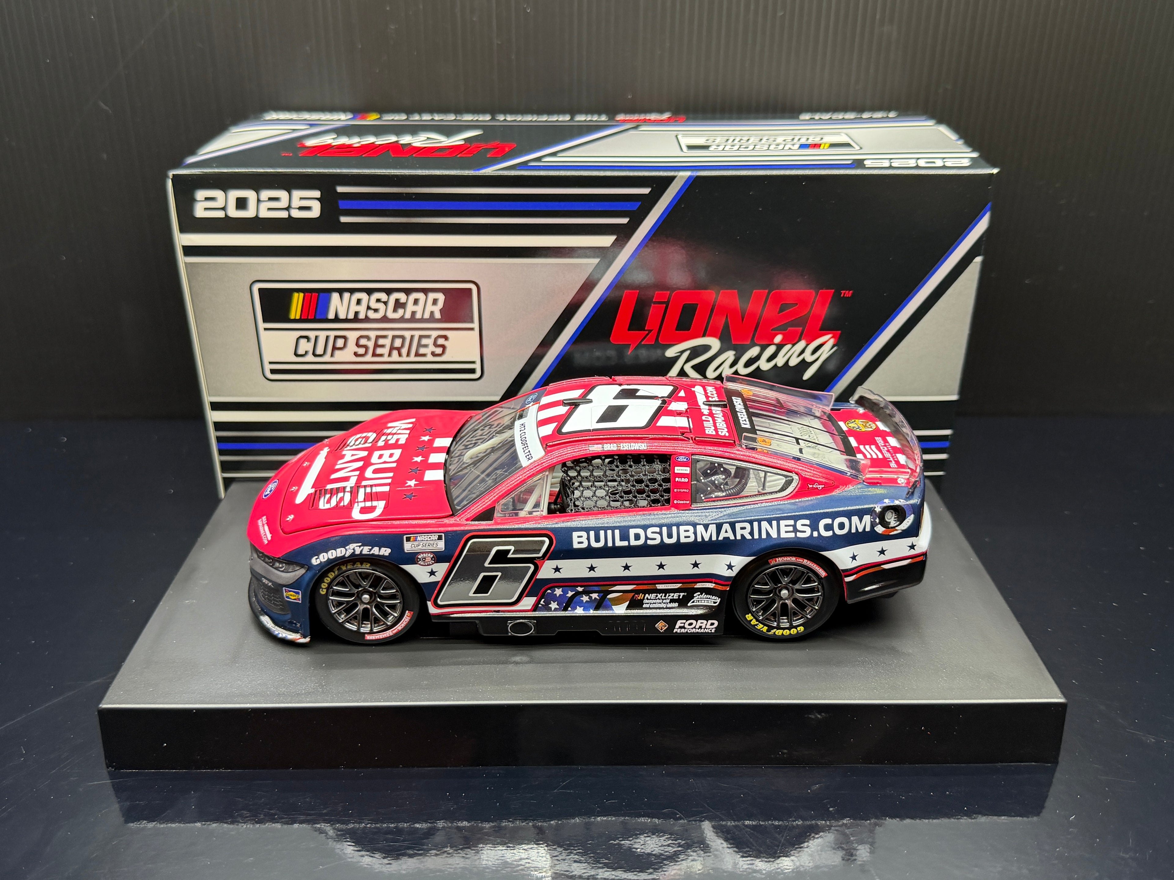 2025 Brad Keselowski 1:24 BuildSubmarines.com Salutes Diecast