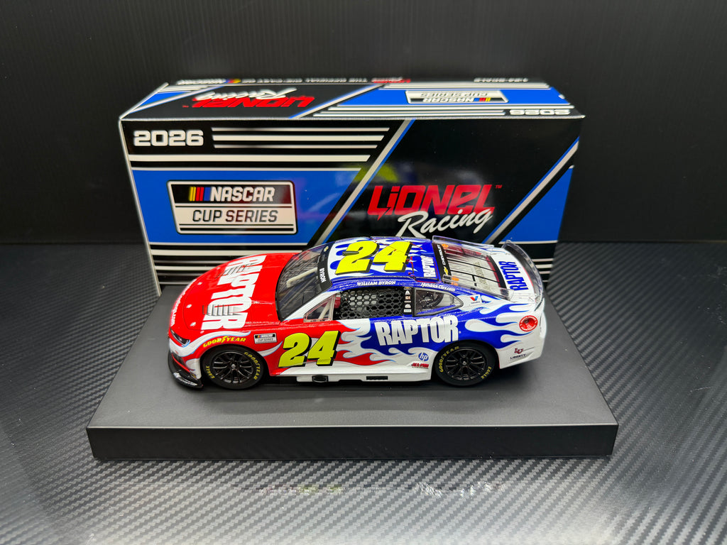 2026 William Byron 1:24 Raptor NASCAR Diecast