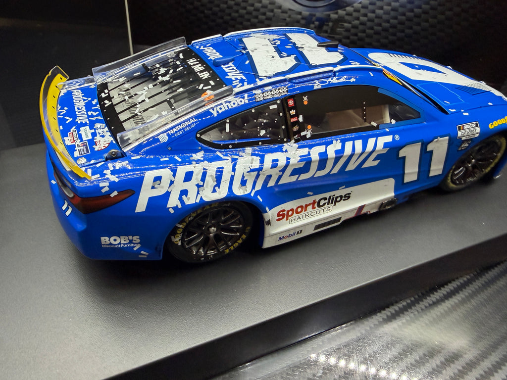 2025 Denny Hamlin 1:24 Progressive WWT Gateway Race Win ELITE Diecast