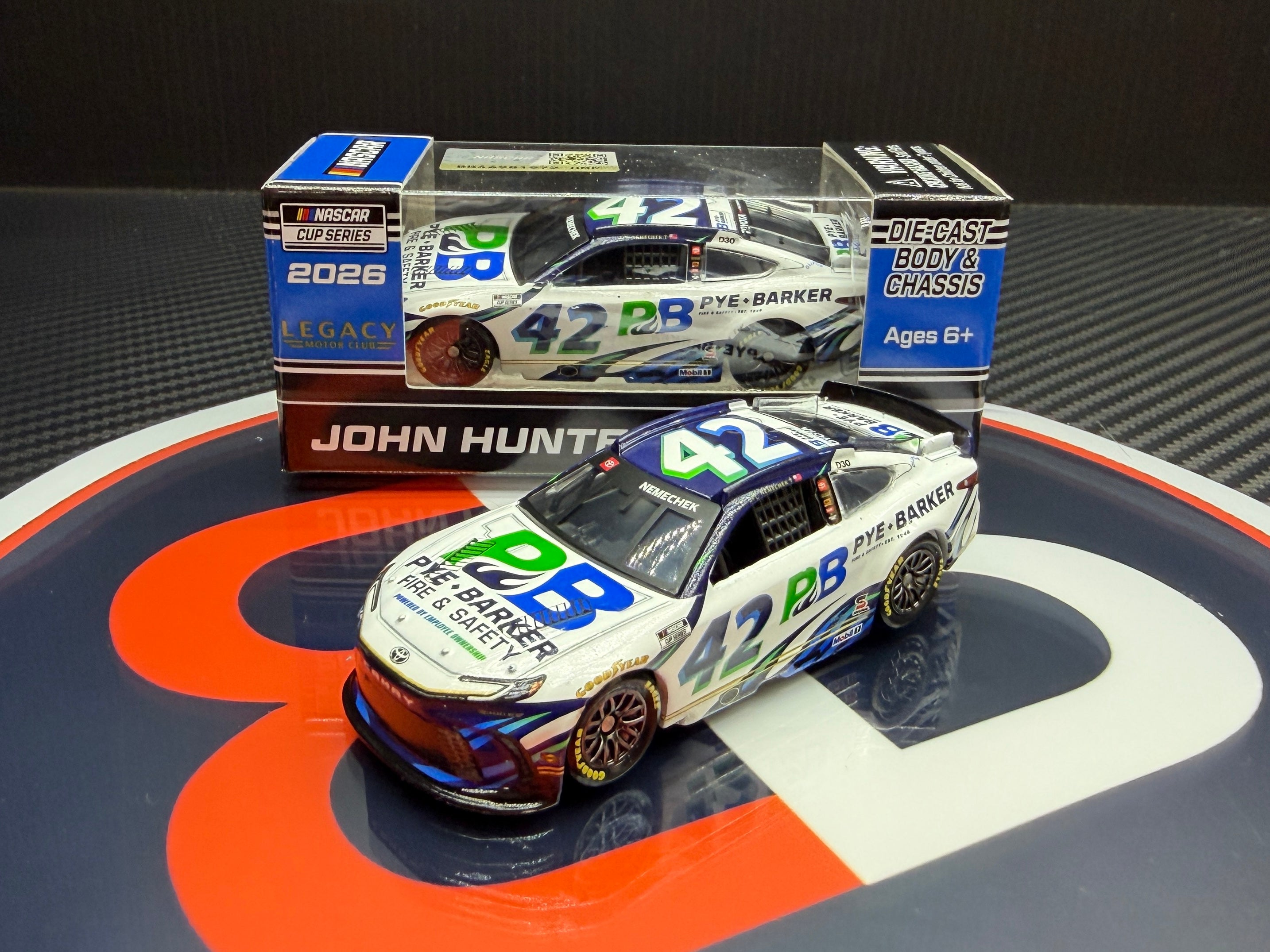 2026 John Hunter Nemechek 1:64 PYE-Barker Diecast