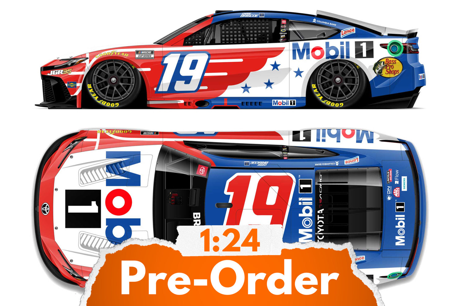 2026 Chase Briscoe 1:24 Mobil 1 Diecast