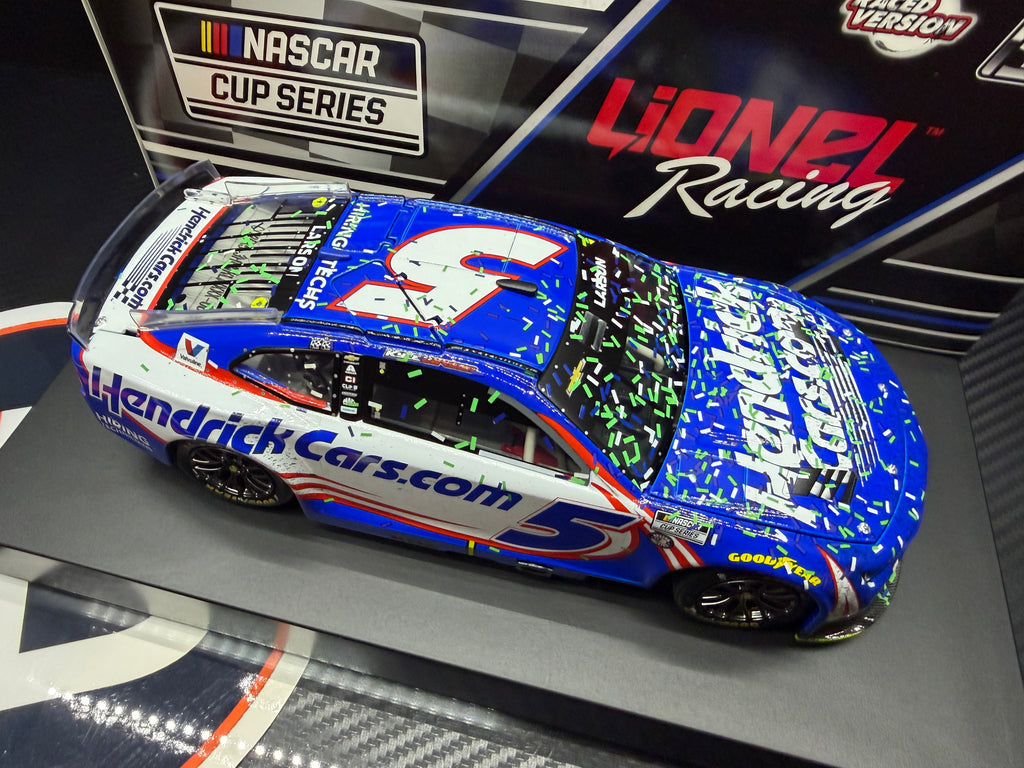 2025 Kyle Larson 1:24 HendrickCars.com Kansas Race Win Diecast