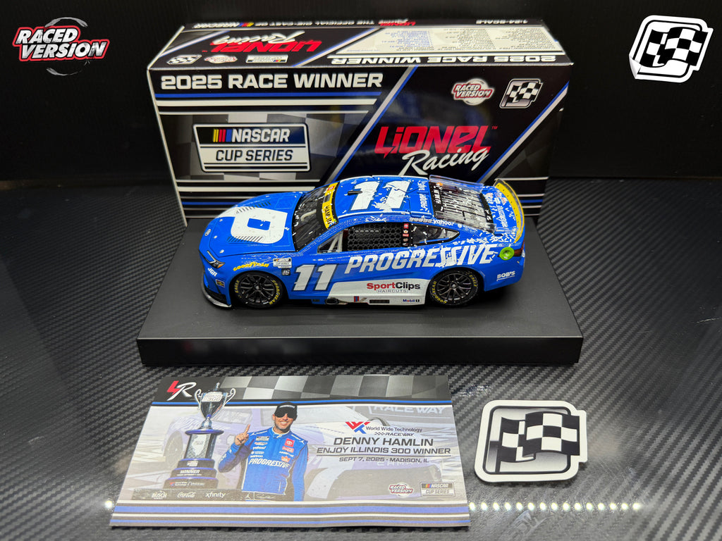 2025 Denny Hamlin 1:24 Progressive WWT Gateway Race Win Diecast