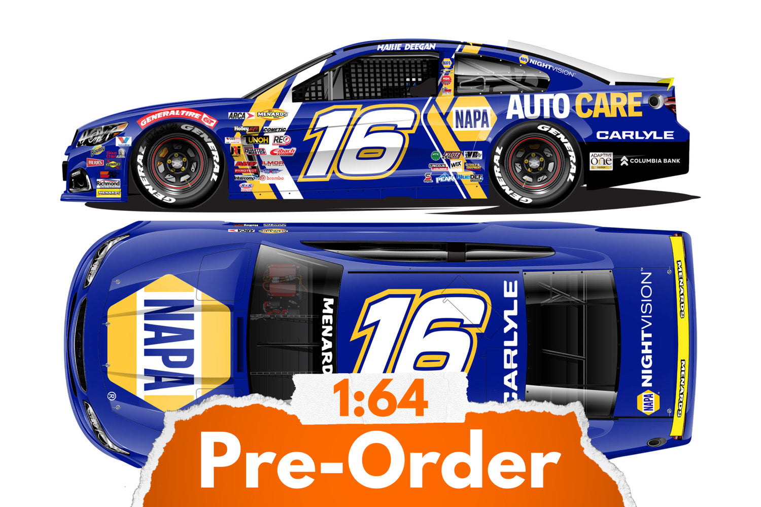 2026 Hailie Deegan 1:64 NAPA NASCAR Diecast
