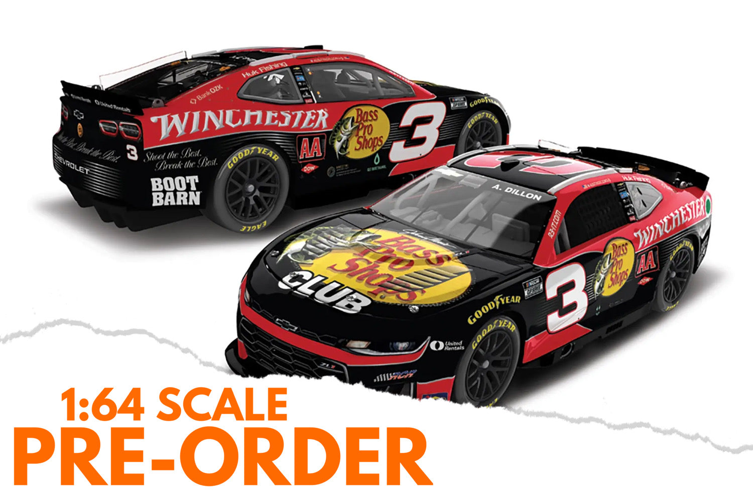 2026 Austin Dillon 1:64 Bass Pro Shops / Winchester AA Diecast