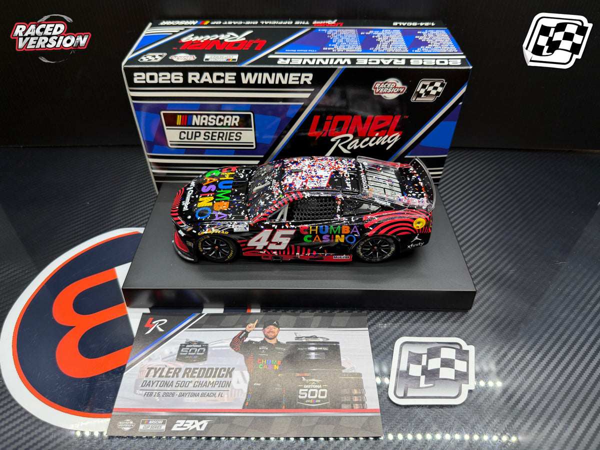 2026 Tyler Reddick 1:24 Chumba Casino Daytona 500 Race Win Diecast