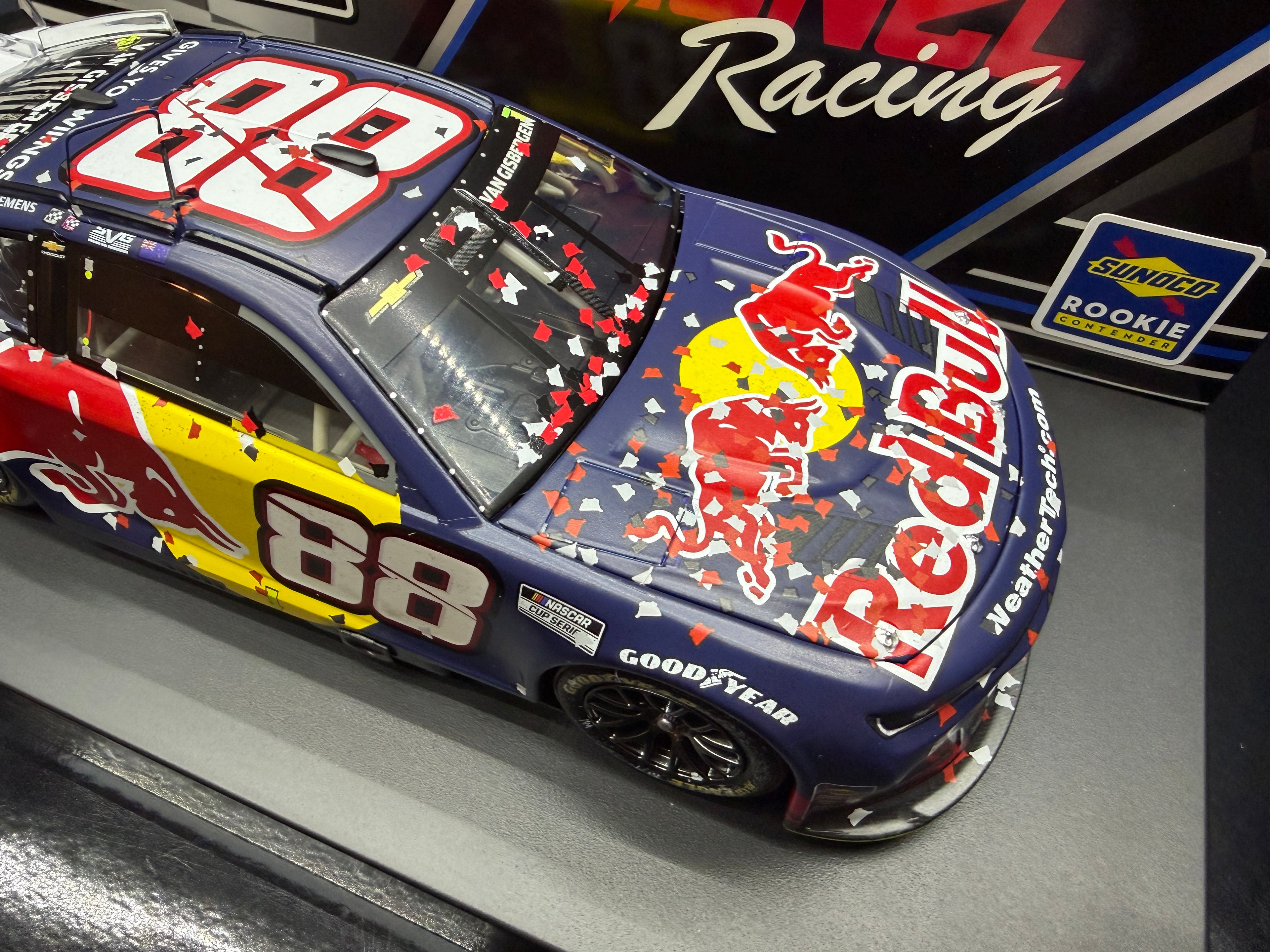 2025 Shane van Gisbergen 1:24 Red Bull Sonoma Race Win Diecast