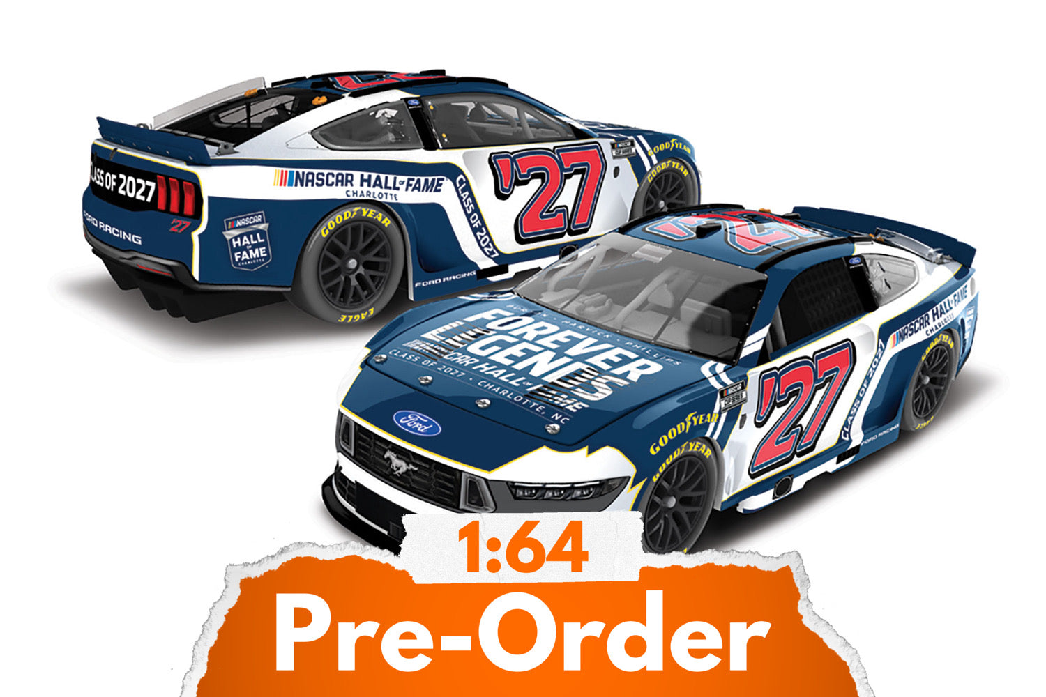 2026 NASCAR Hall of Fame 1:64 Class of 2027 Fantasy Diecast