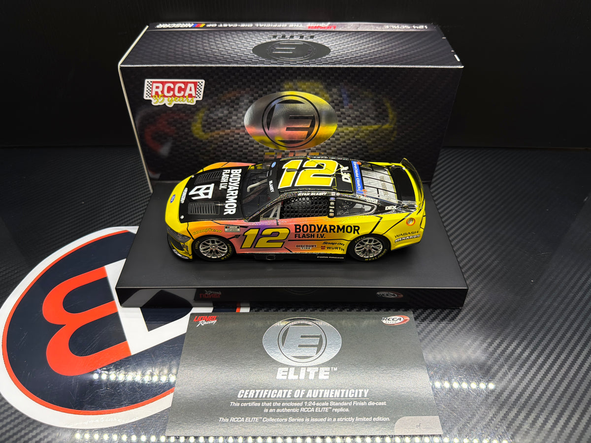 2026 Ryan Blaney 1:24 BodyArmor Flash I.V. Caffeine ELITE Diecast