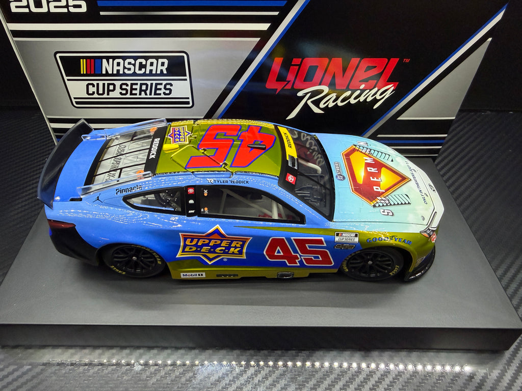 2025 Tyler Reddick 1:24 Upper Deck / Superman COLOR CHROME Diecast