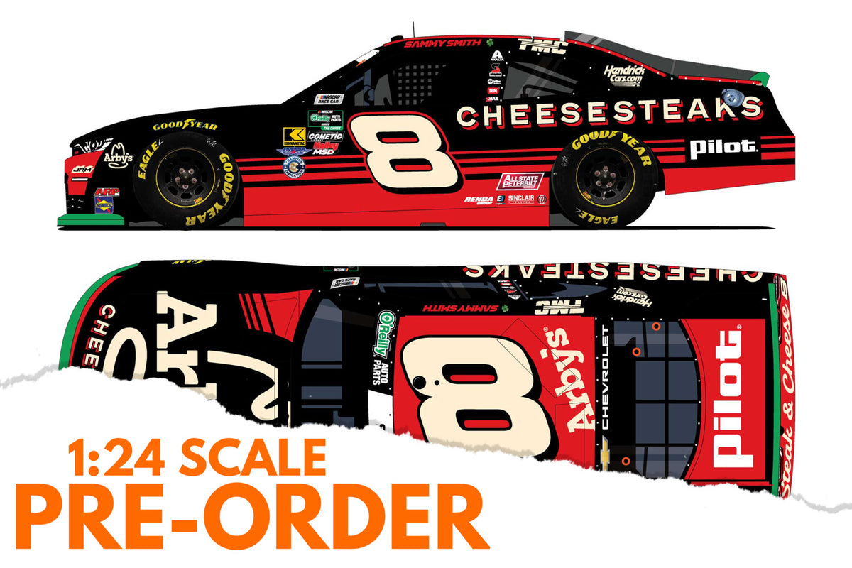 2026 Sammy Smith 1:24 Arby's Cheesesteak NASCAR Diecast