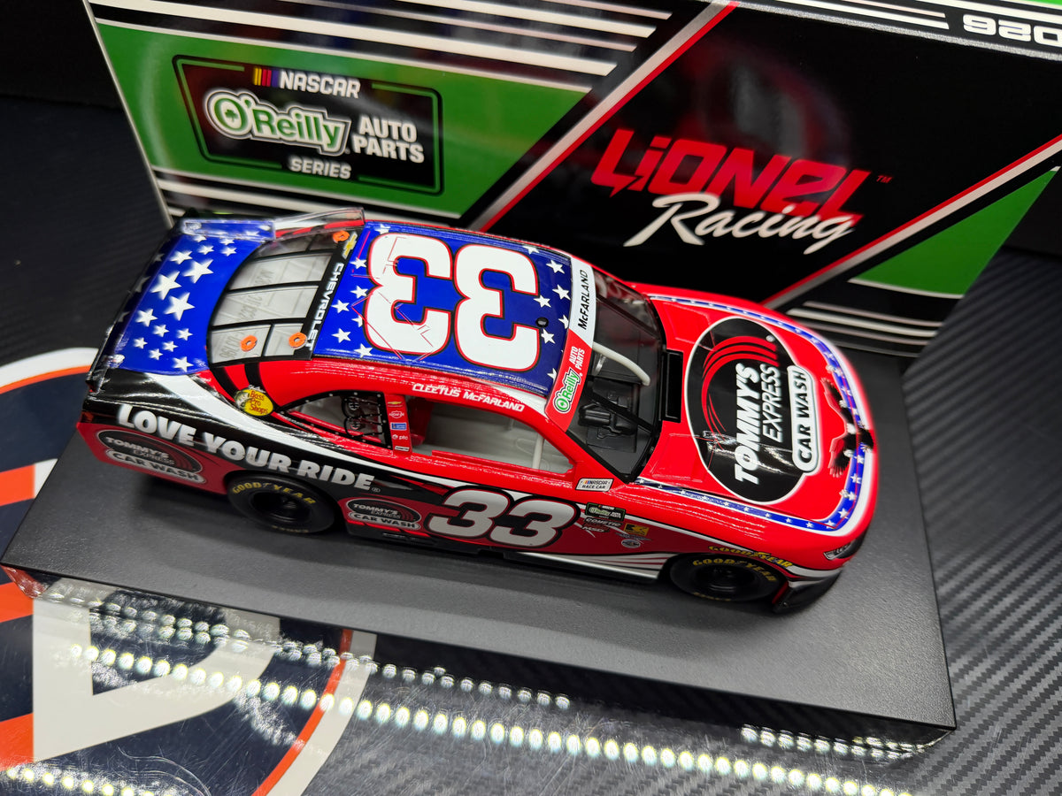2026 Cleetus McFarland 1:24 Tommy's Express Car Wash Diecast