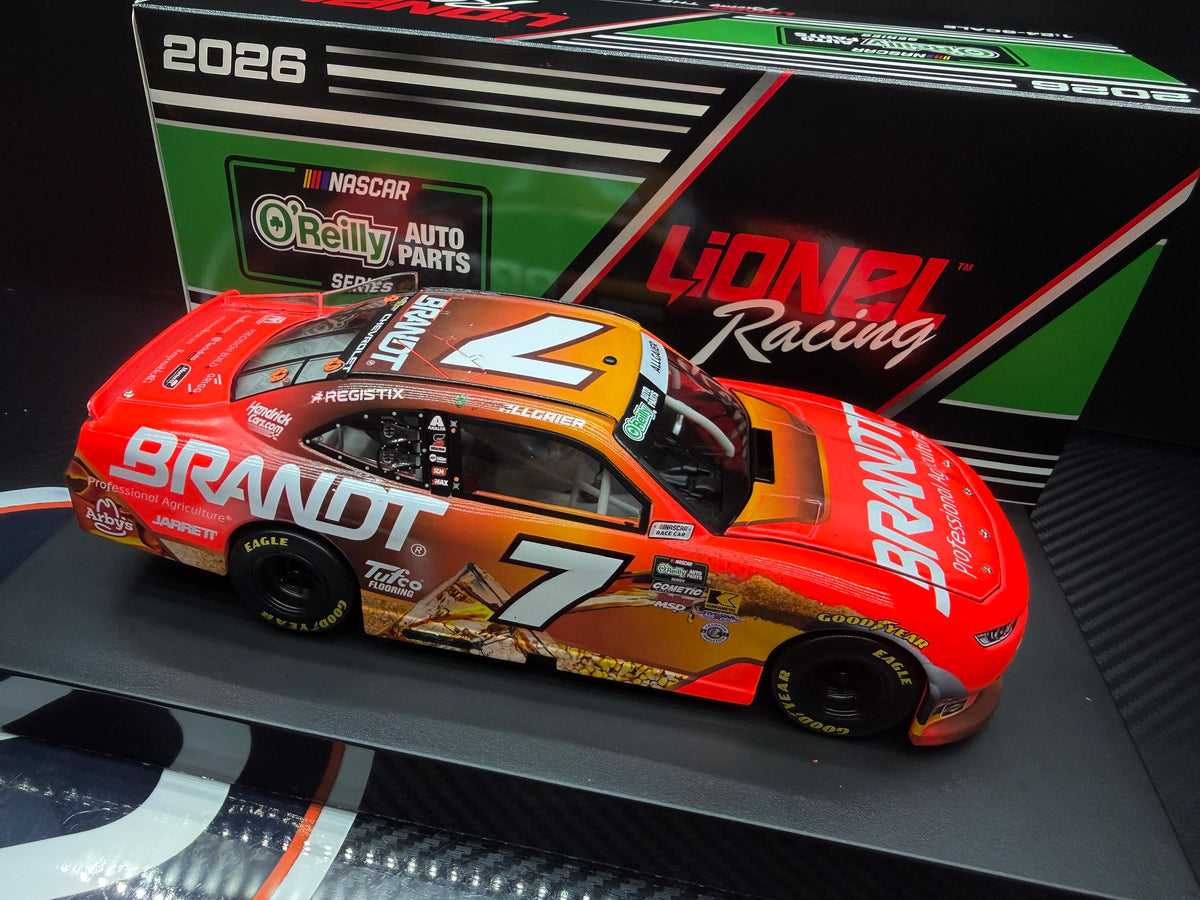 2026 Justin Allgaier 1:24 Brandt Whiskey NASCAR Diecast