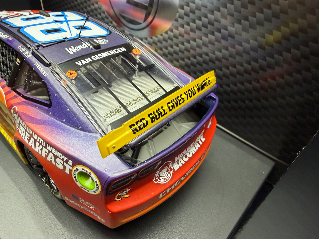 2025 Shane Van Gisbergen 1:24 Wendy's Breakfast Baconator Elite Diecast