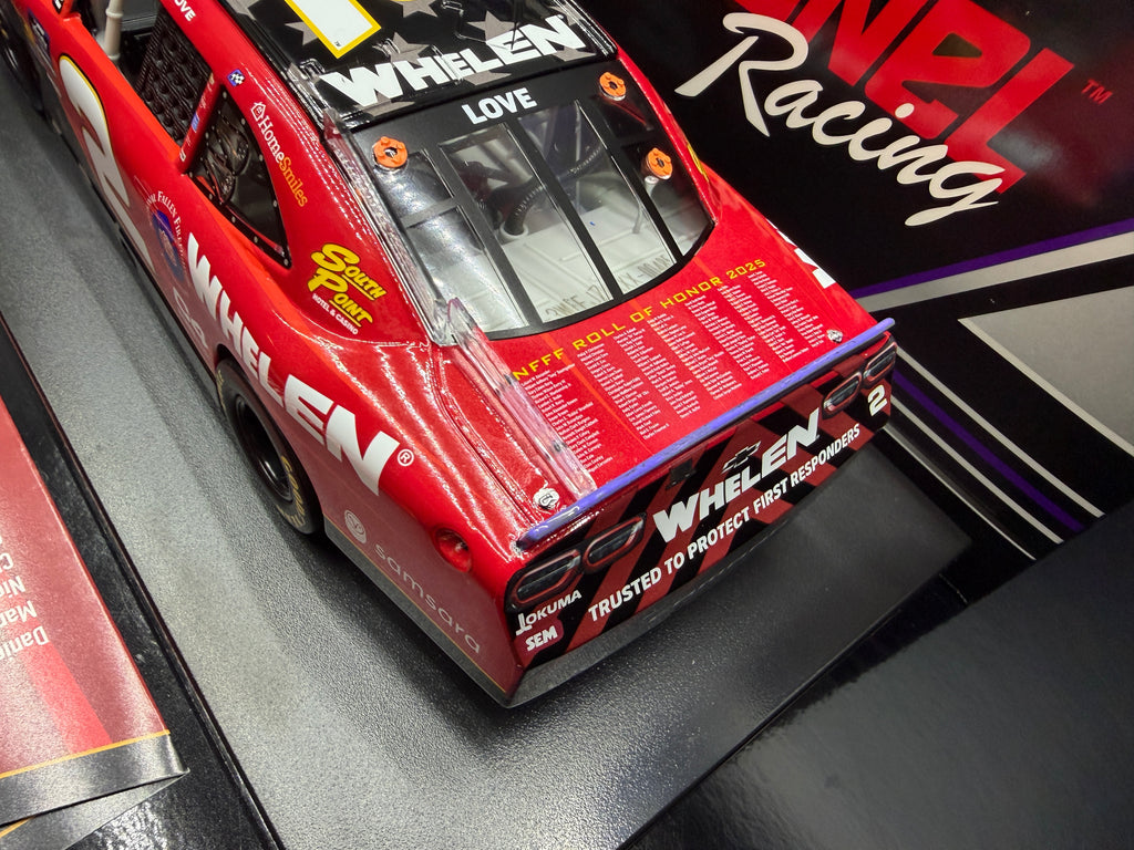 2025 Jesse Love 1:24 Whelen / National Fallen Firefighters Foundation Diecast