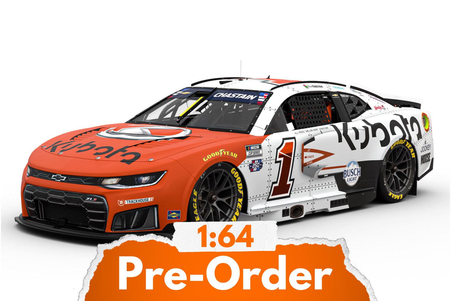 2026 Ross Chastain 1:64 Kubota Veterans Honor NASCAR Diecast