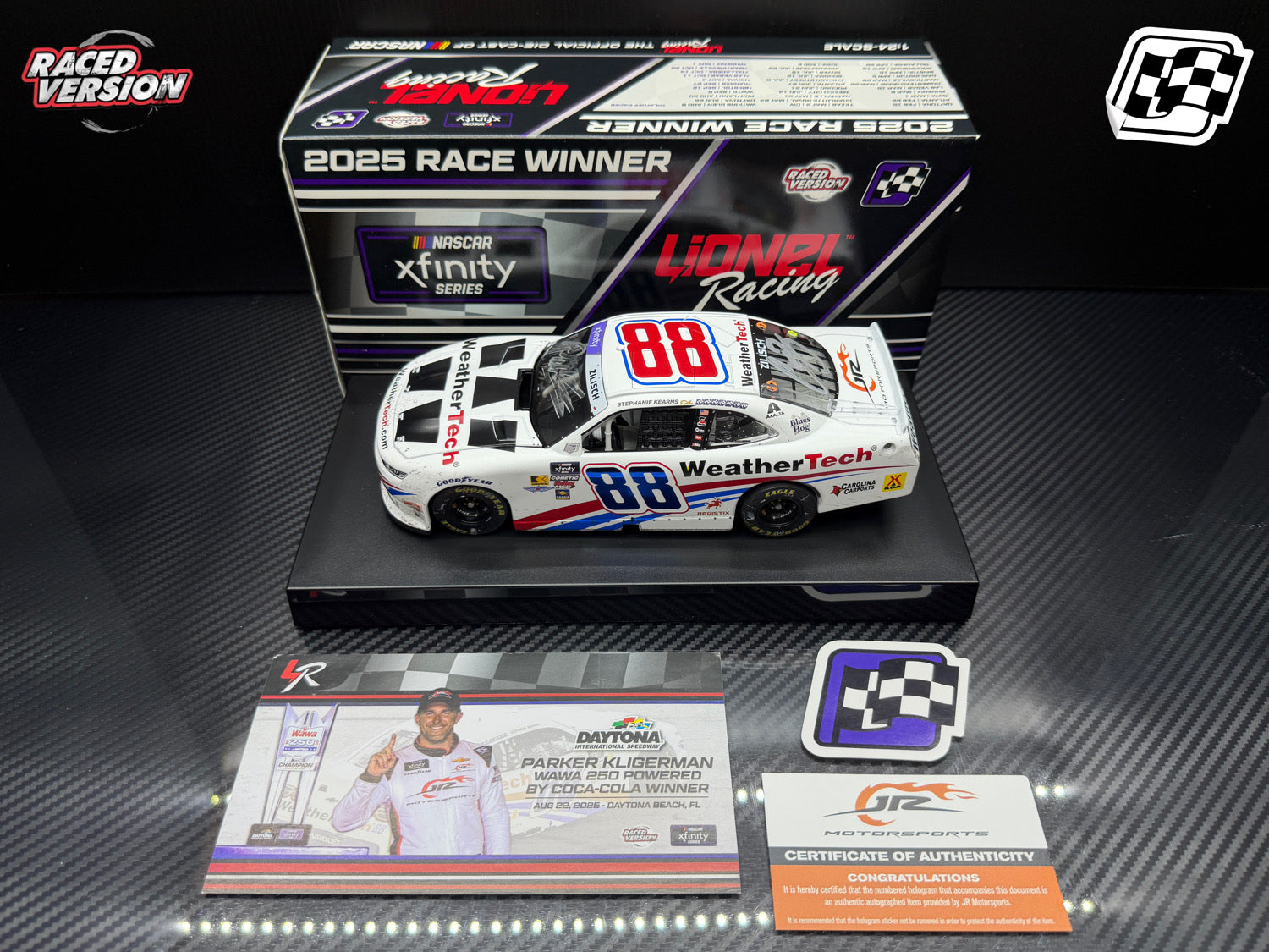 2025 Parker Kligerman 1:24 WeatherTech Daytona Race Win Diecast (Dual Autograph)