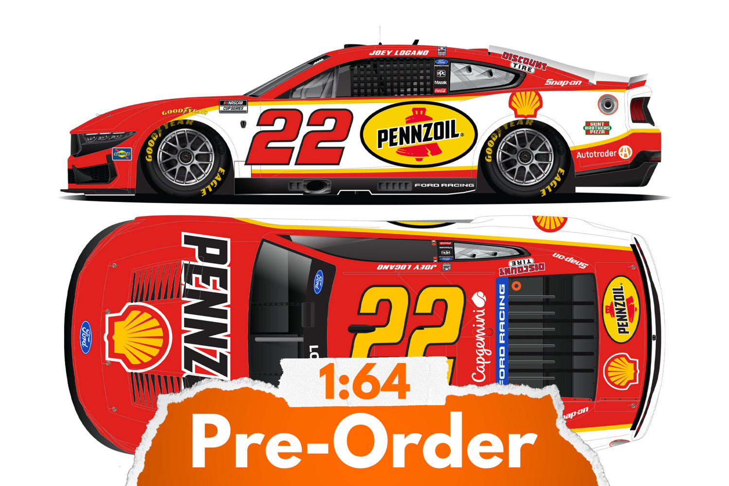 2026 Joey Logano 1:64 Shell-Pennzoil Special Diecast