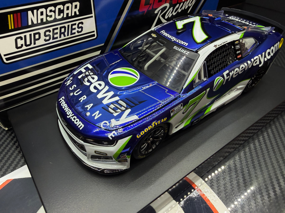 2026 Daniel Suarez 1:24 Freeway Insurance COLOR CHROME Diecast