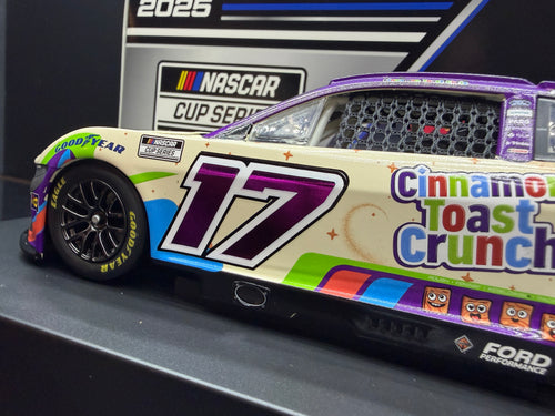 2025 Chris Buescher 1:24 Cinnamon Toast Crunch Diecast