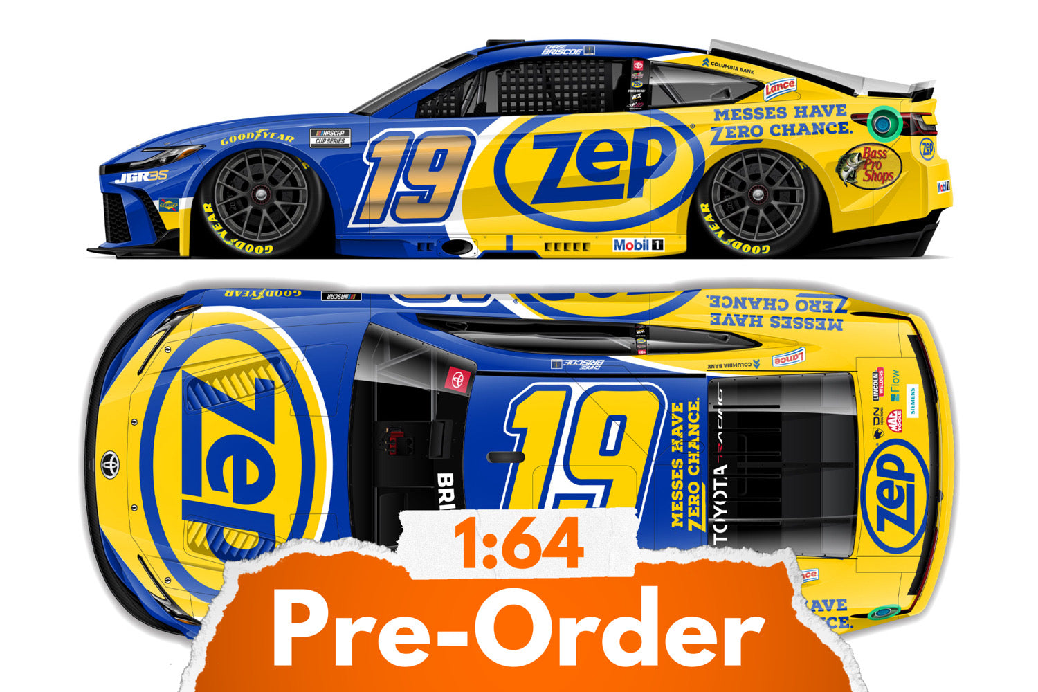 2026 Chase Briscoe 1:64 ZEP Diecast