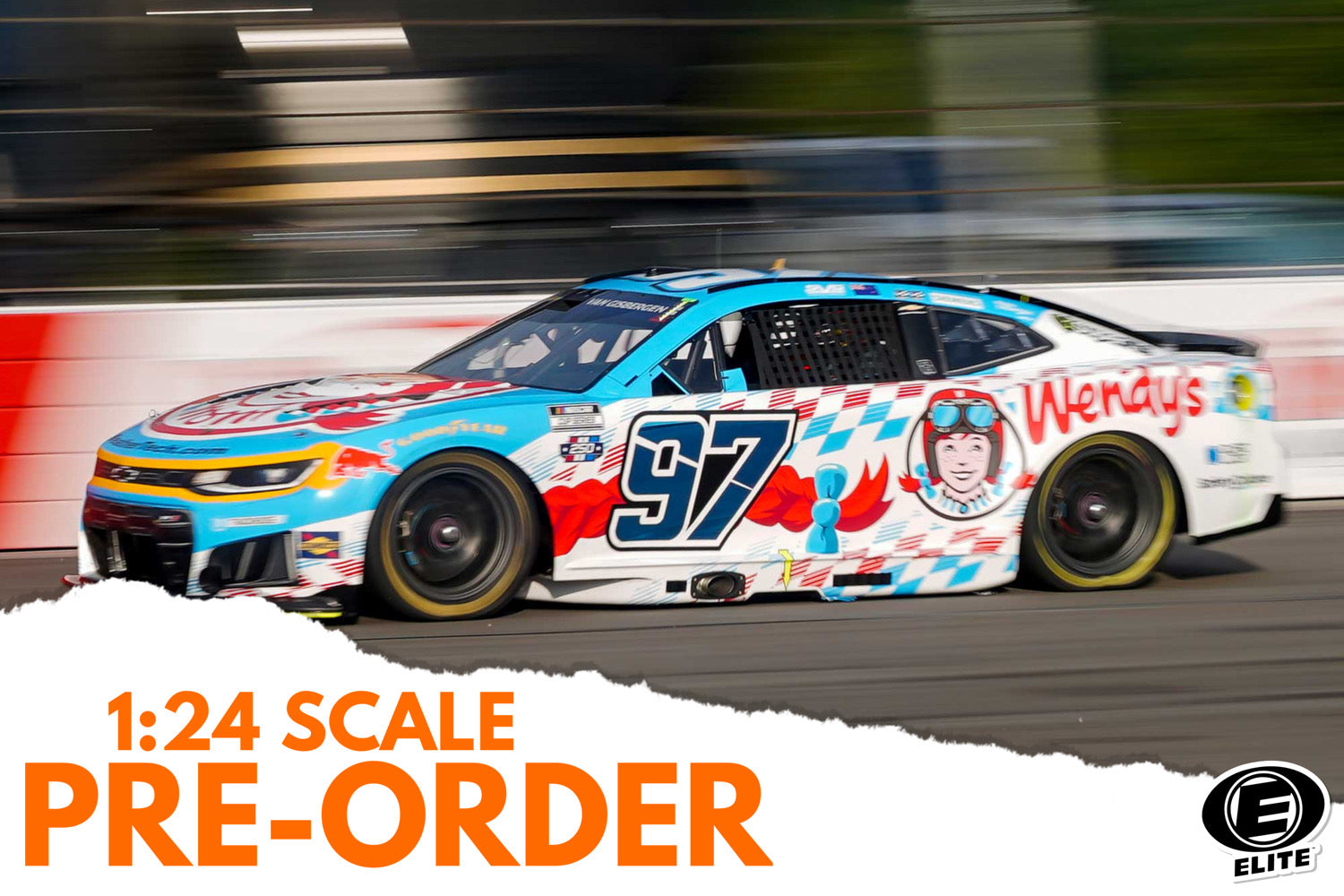 2026 Shane van Gisbergen 1:24 Wendy's NASCAR Diecast