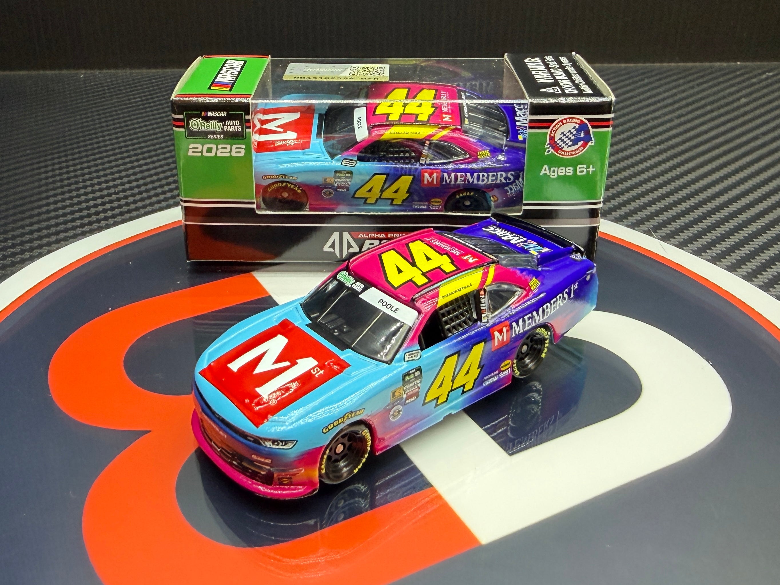 2026 Brennan Poole 1:64 Members 1st NASCAR Diecast