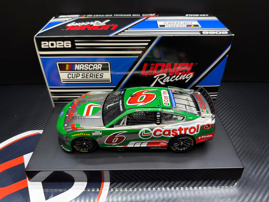 2026 Brad Keselowski 1:24 Castrol Greg Biffle Tribute COLOR CHROME Diecast
