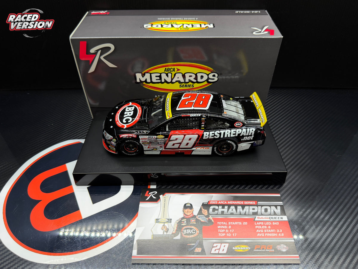 2025 Brenden "Butterbean" Queen 1:24 Best Repair Company Arca Champion Raced Version Diecast