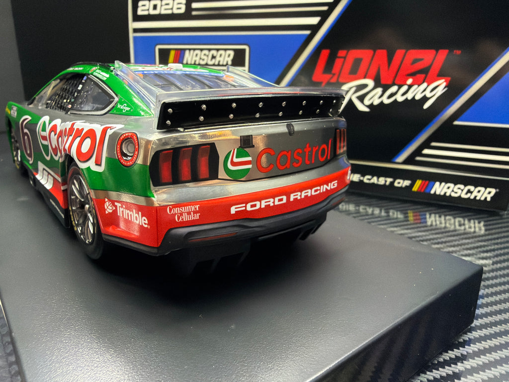 2026 Brad Keselowski 1:24 Castrol Greg Biffle Tribute COLOR CHROME Diecast