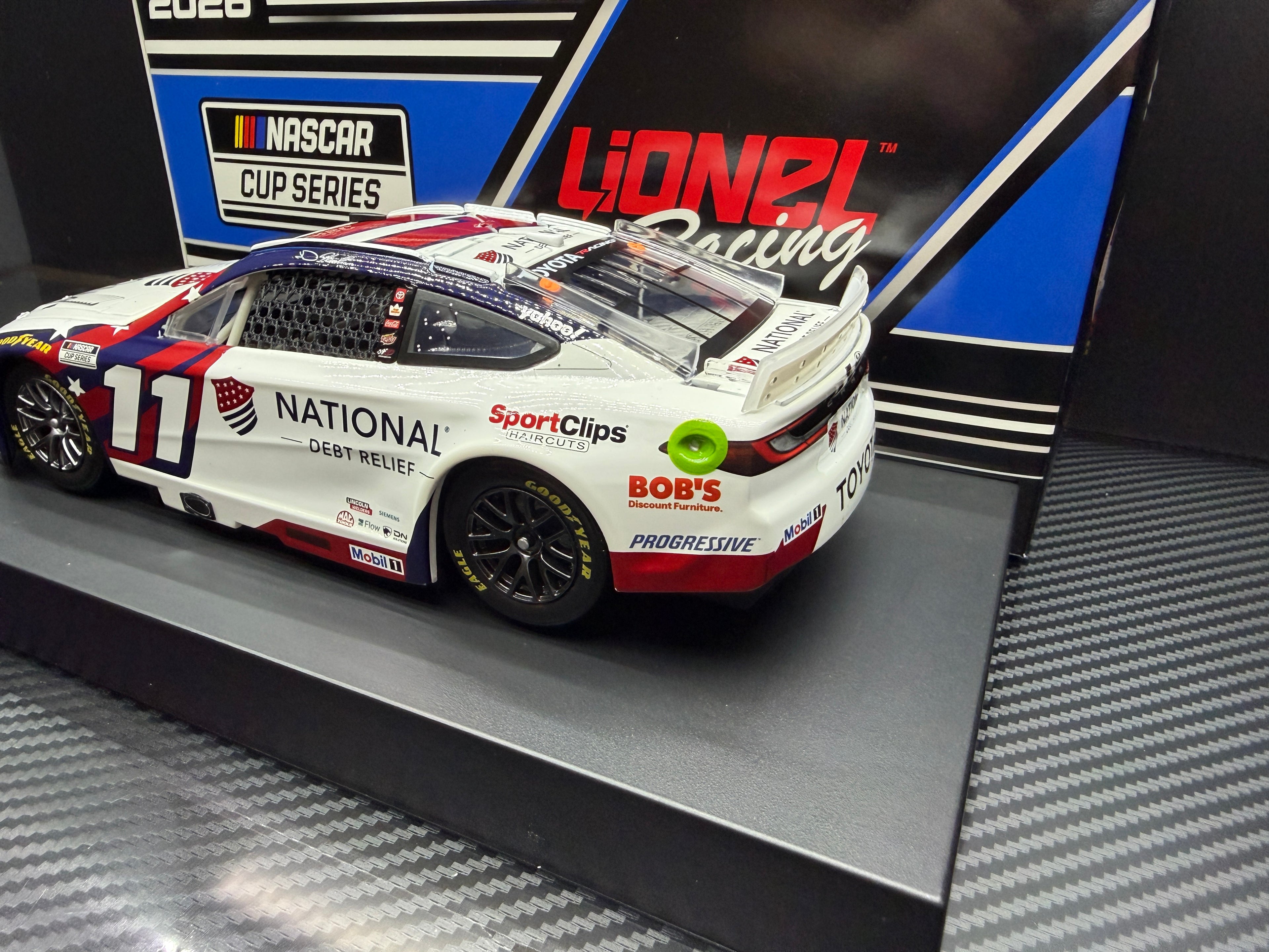 2026 Denny Hamlin 1:24 National Debt Relief Diecast