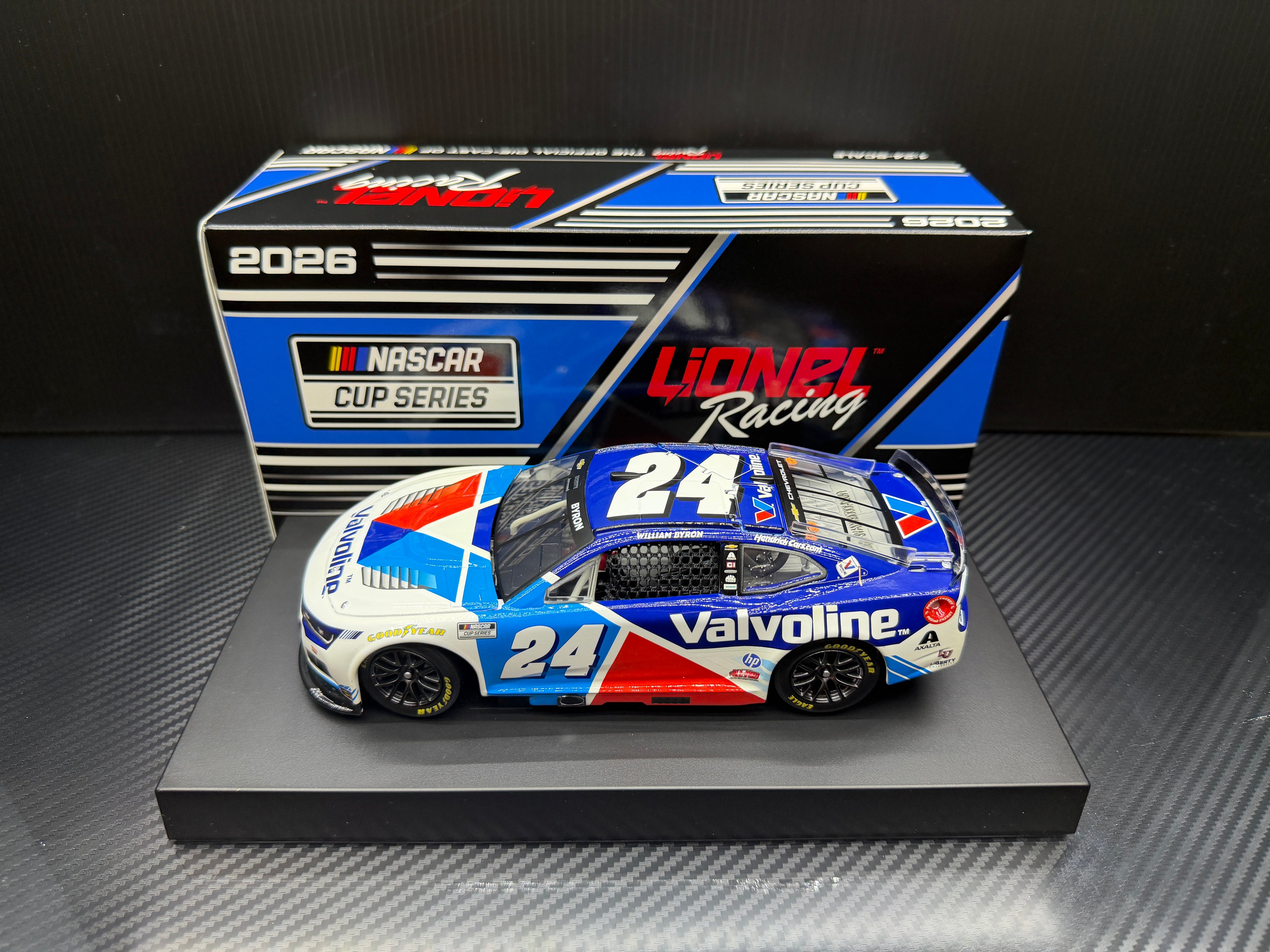2026 William Byron 1:24 Valvoline NASCAR Diecast