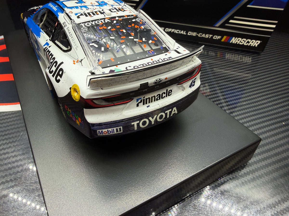 2026 Tyler Reddick 1:24 Pinnacle Atlanta / EchoPark Speedway Race Win COLOR CHROME Diecast