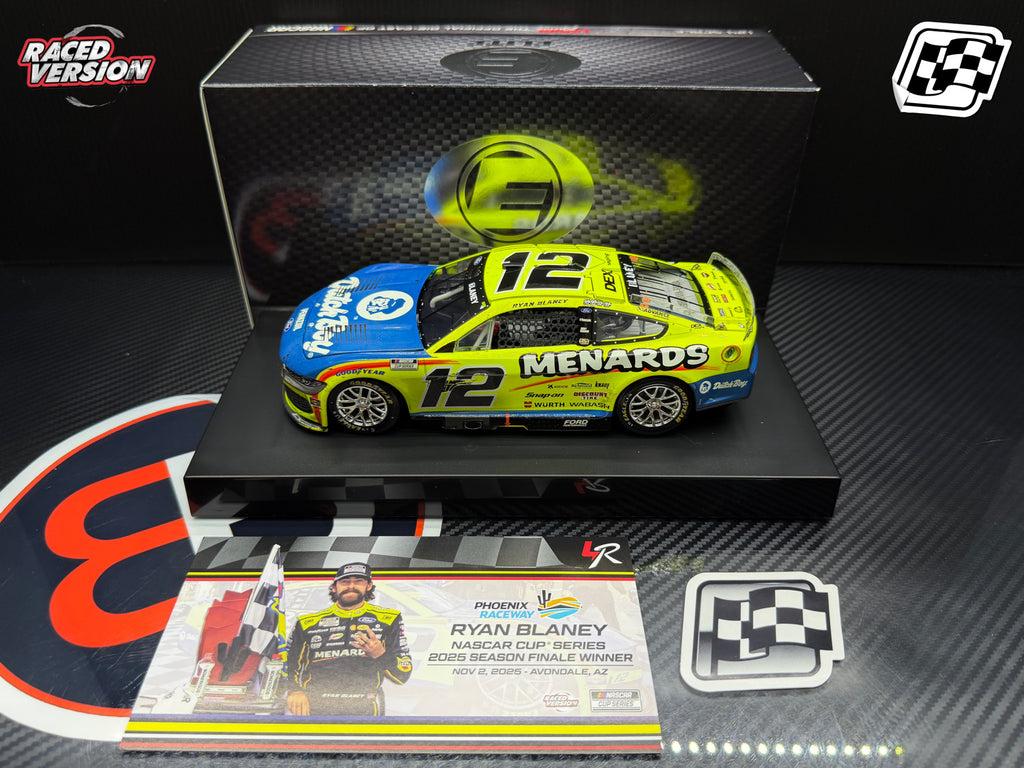 2025 Ryan Blaney 1:24 Menards / Dutch Boy Phoenix Race Win ELITE Diecast