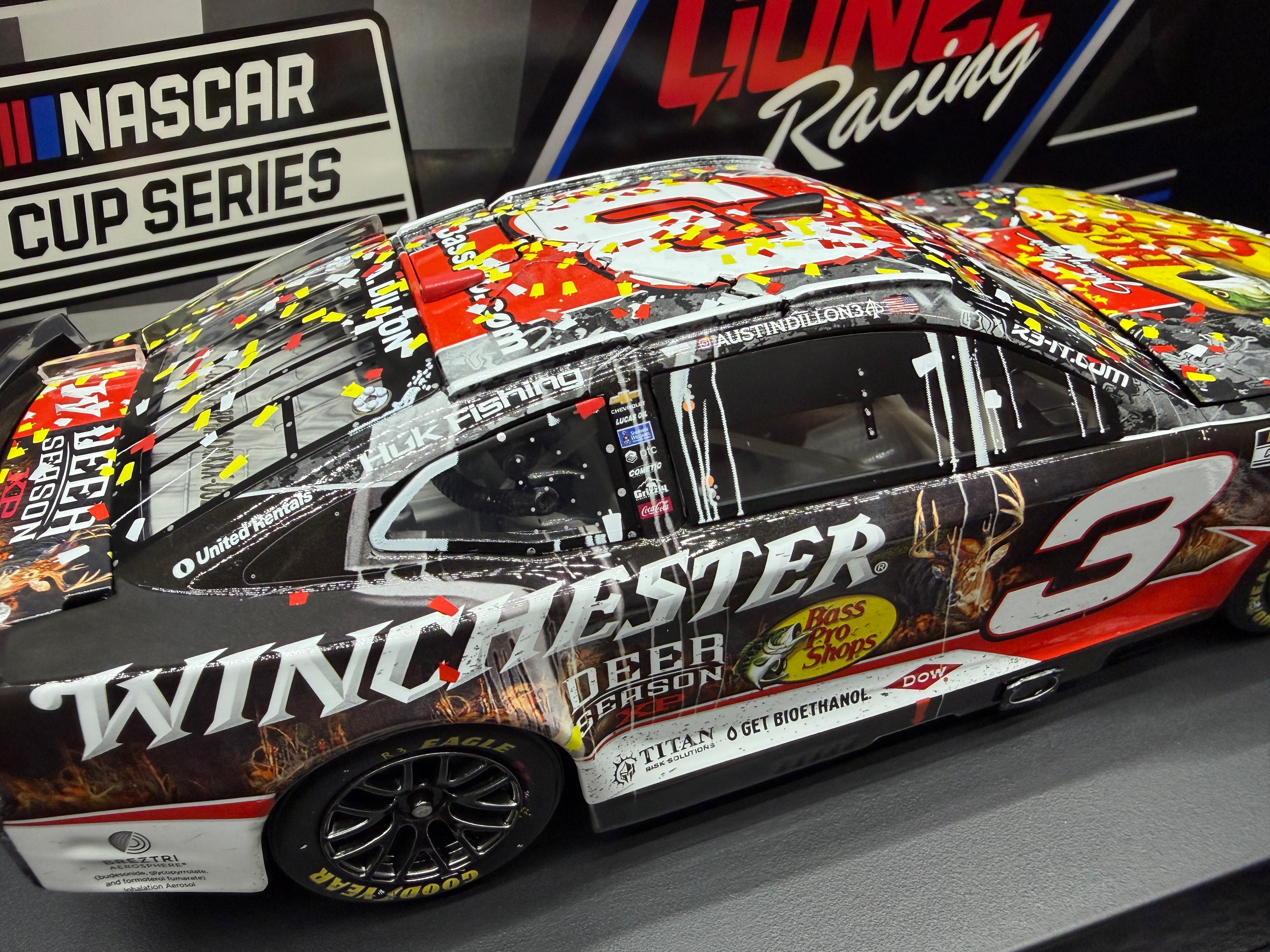 2025 Austin Dillon 1:24 Bass Pro Shops / Winchester Richmond Race Win Diecast