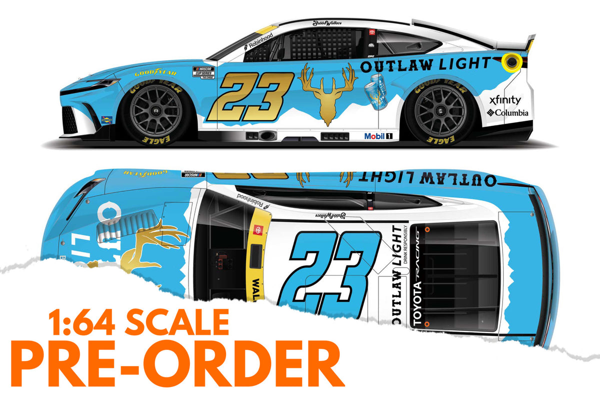 2026 Bubba Wallace 1:64 Outlaw Light NASCAR Diecast
