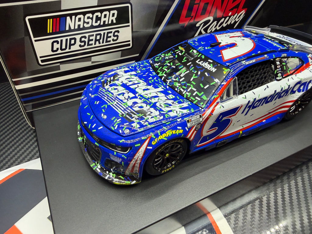2025 Kyle Larson 1:24 HendrickCars.com Kansas Race Win Diecast
