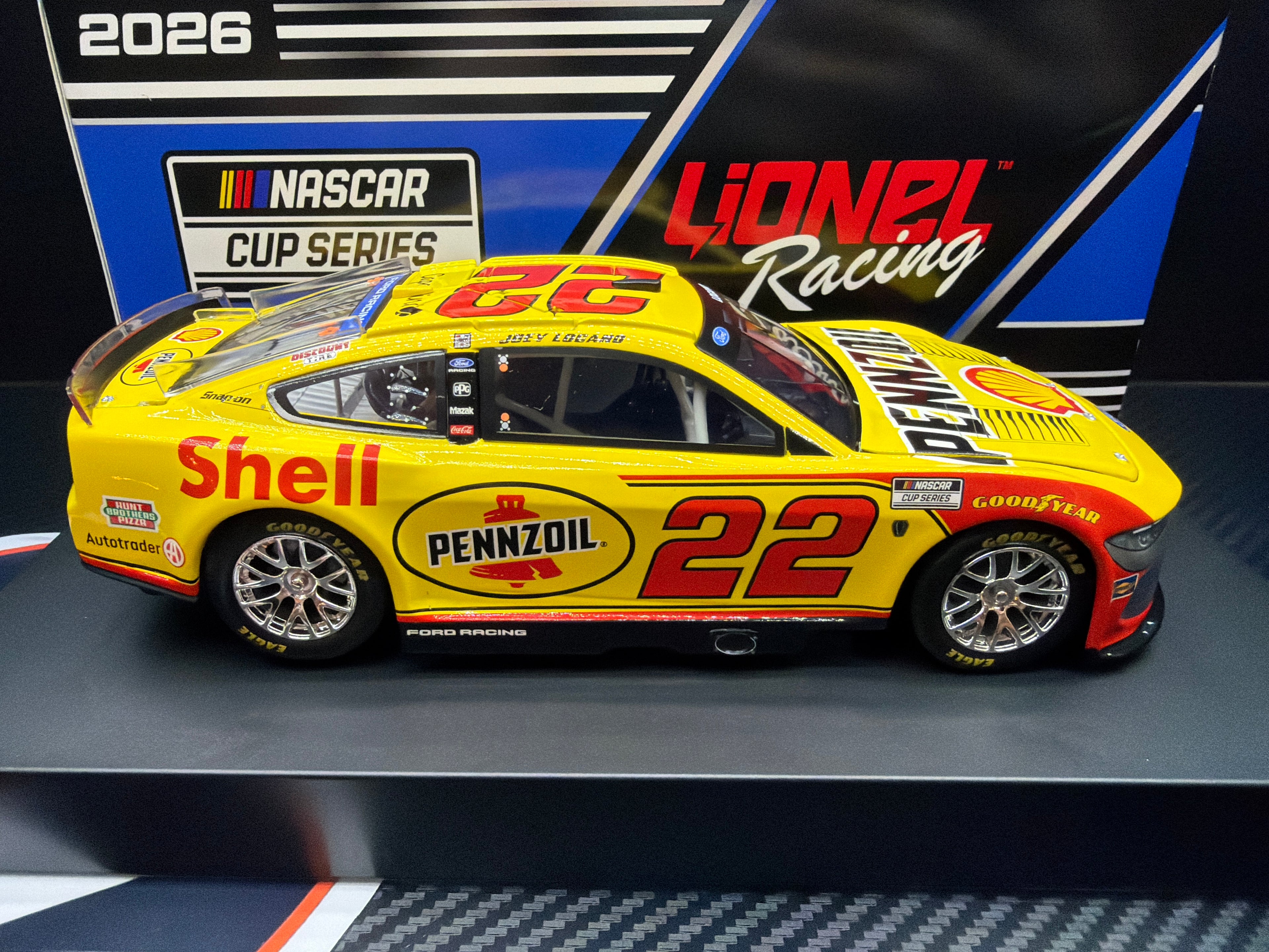 2026 Joey Logano 1:24 Shell-Pennzoil Diecast