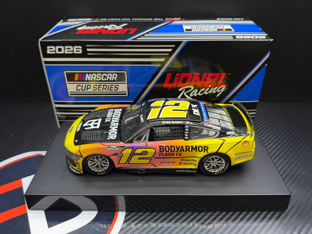2026 Ryan Blaney 1:24 BodyArmor Flash I.V. Caffeine Diecast