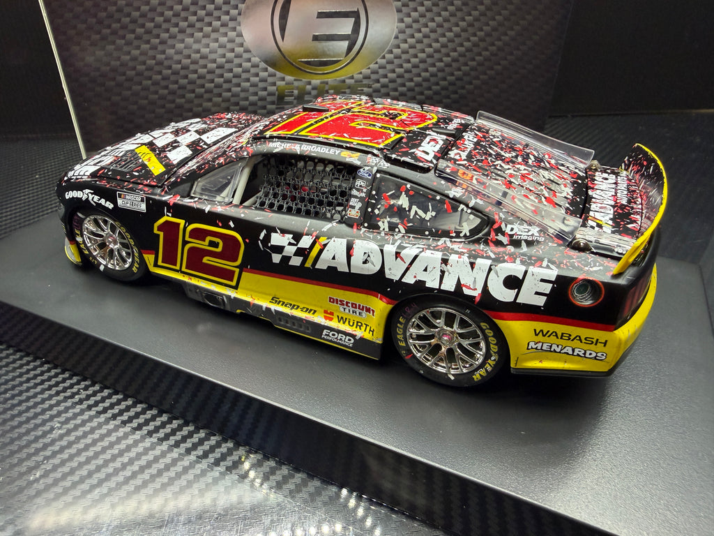 2025 Ryan Blaney 1:24 Advance Auto Parts Daytona ELITE Race Win Diecast