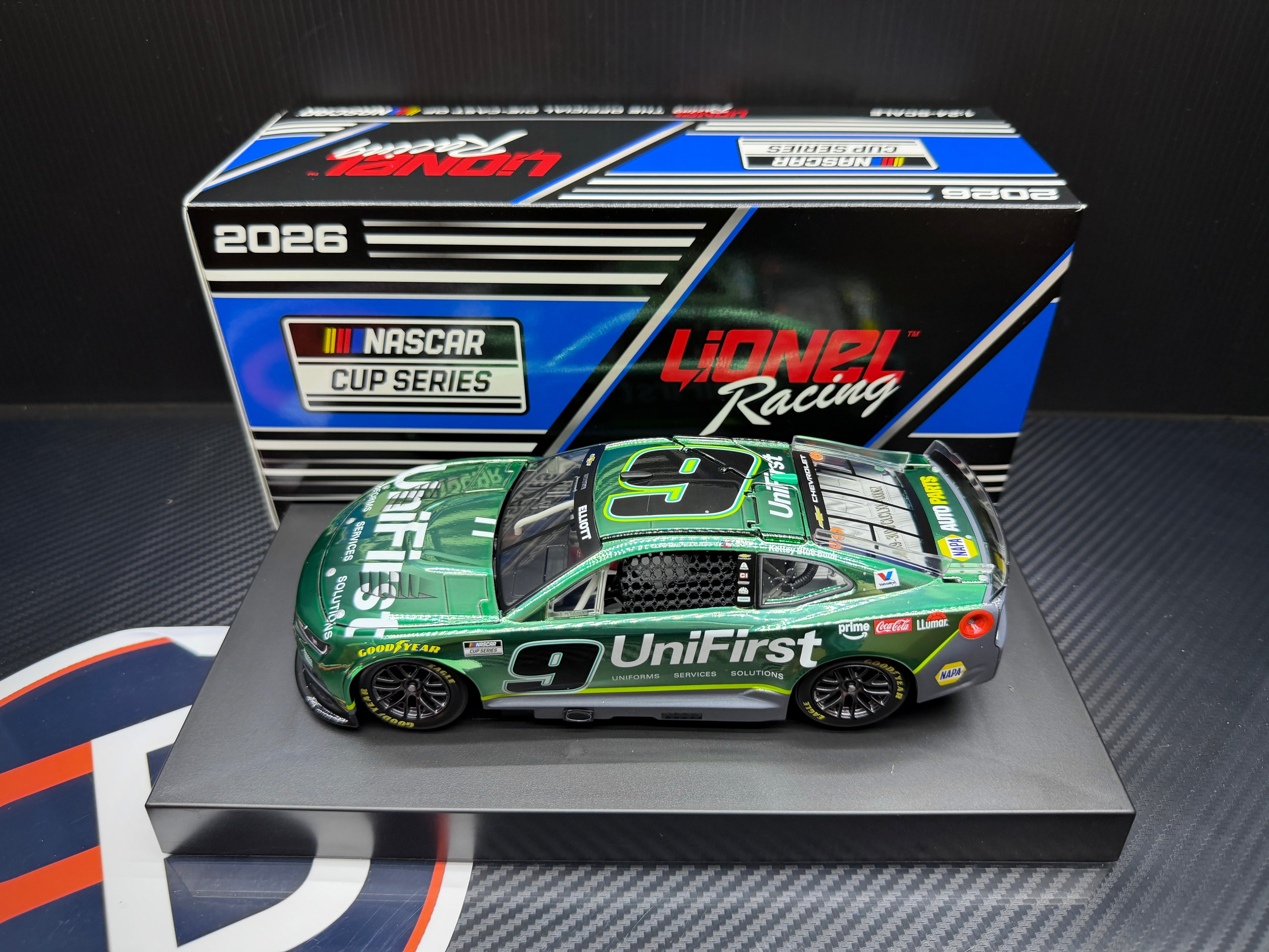 2026 Chase Elliott 1:24 UniFirst COLOR CHROME Diecast