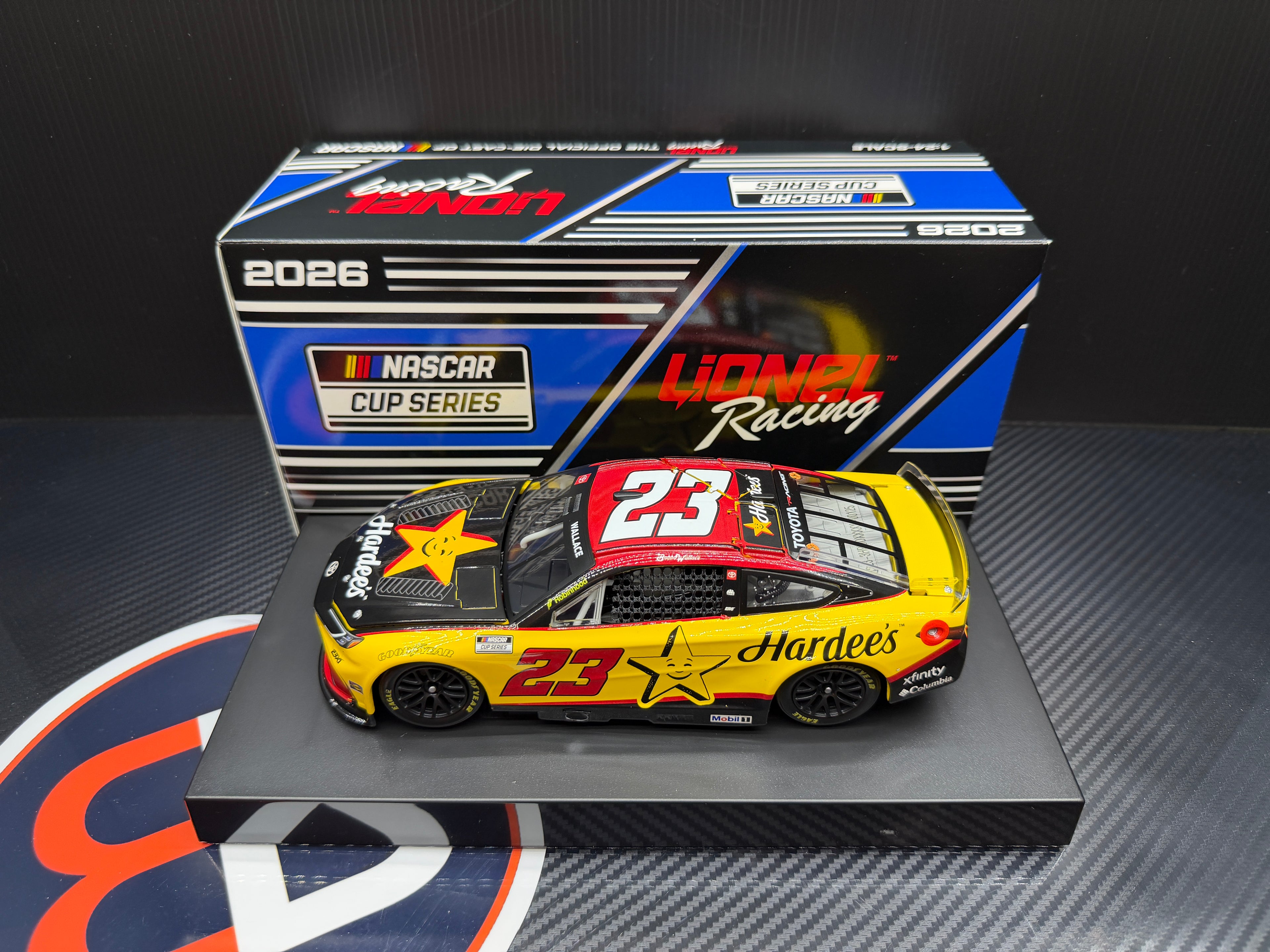 2026 Bubba Wallace 1:24 Hardee’s Diecast