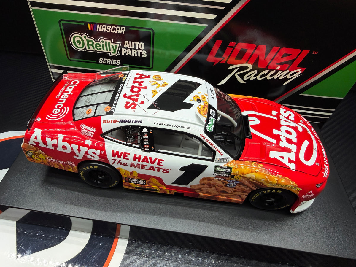 2026 Carson Kvapil 1:24 Arby's Diecast