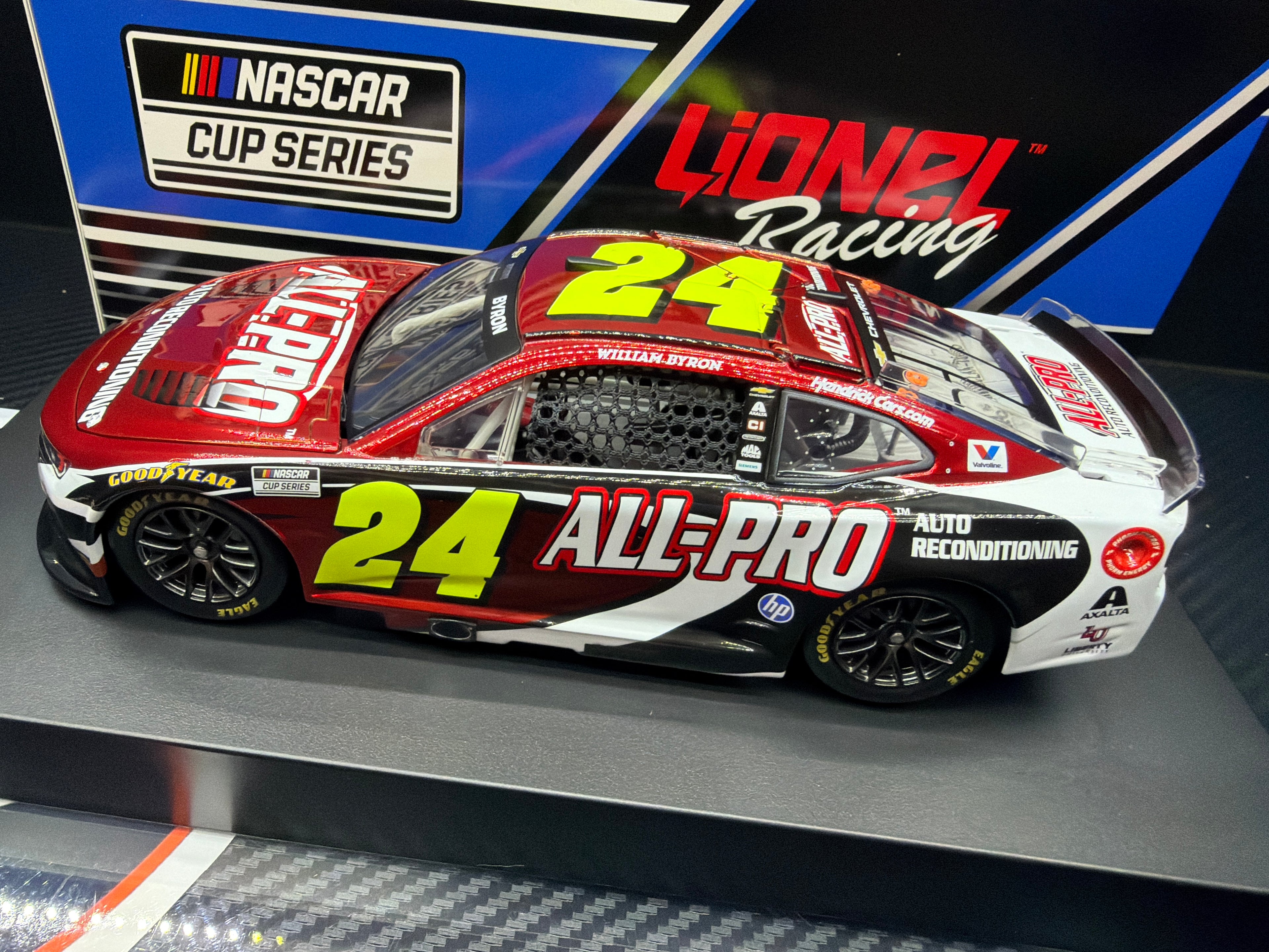 2026 William Byron 1:24 All-Pro COLOR CHROME Diecast
