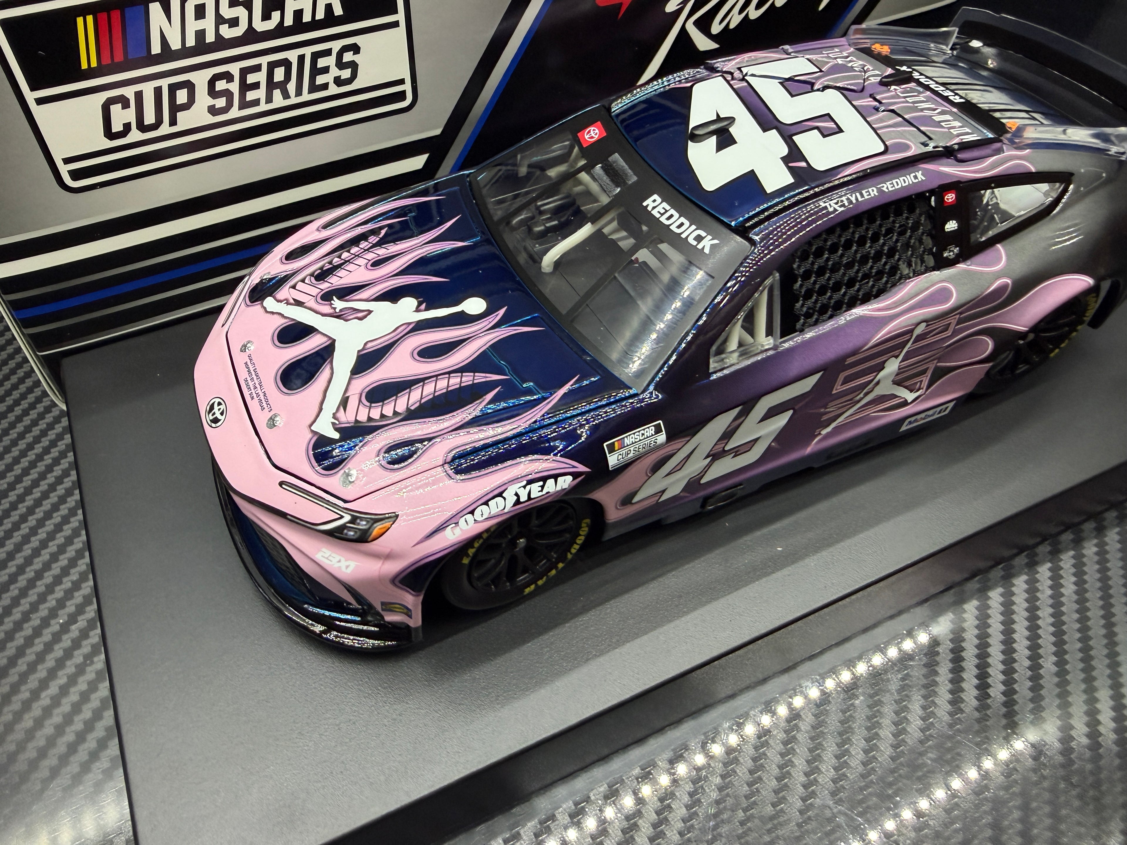 2025 Tyler Reddick 1:24 Jordan Brand Desert Sun COLOR CHROME Diecast